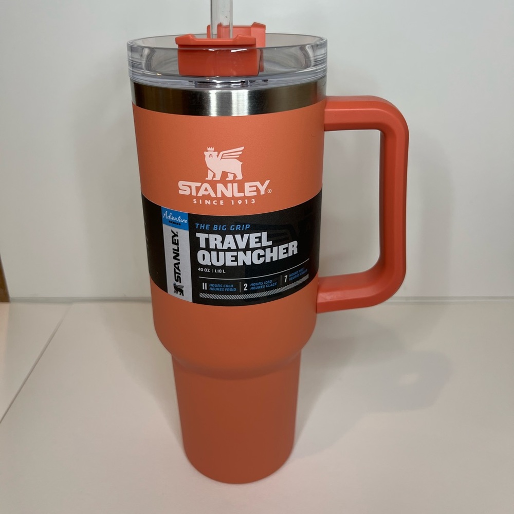 Stanley 40oz Adventure Quencher Travel
Tumbler in GRAPEFRUIT